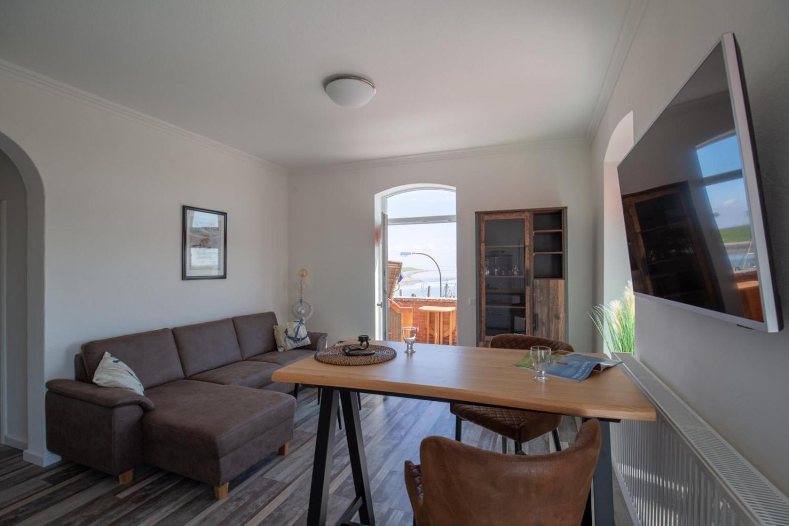 Apartamento Ankerplatz Ueber Dem Hafen-Pub Pellworm Exterior foto