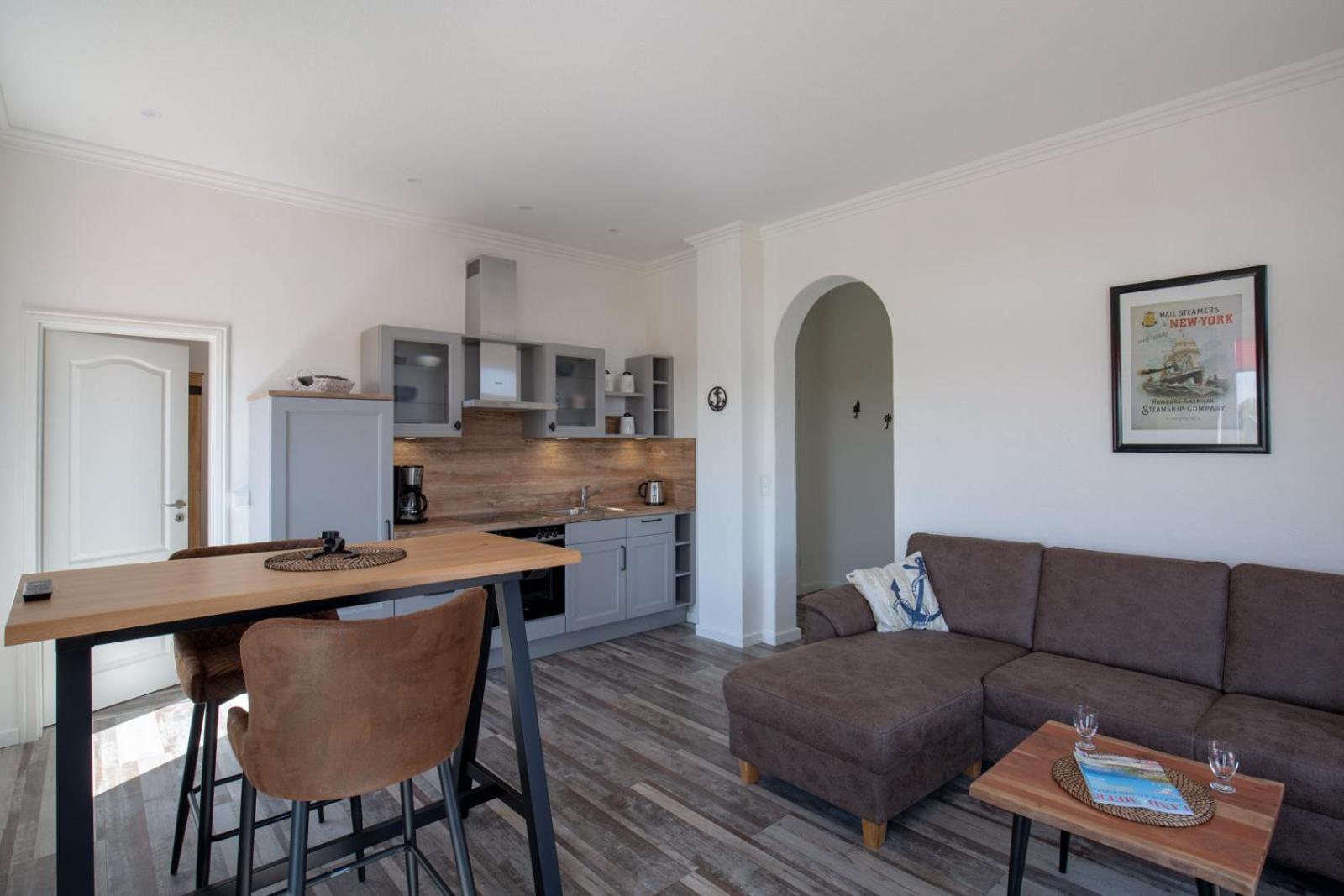 Apartamento Ankerplatz Ueber Dem Hafen-Pub Pellworm Exterior foto