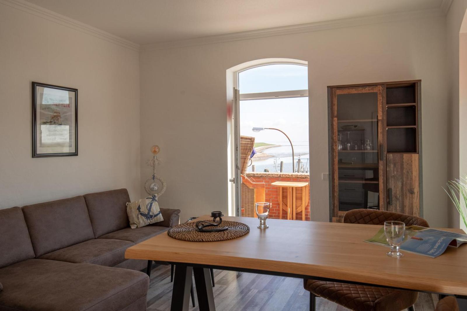 Apartamento Ankerplatz Ueber Dem Hafen-Pub Pellworm Exterior foto